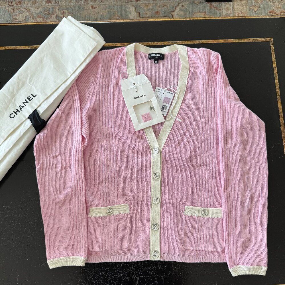 Authentic Chanel Cardigan Coco Beach 2025